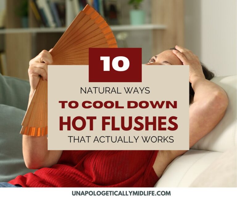 10 natural ways to cool down hot flushes